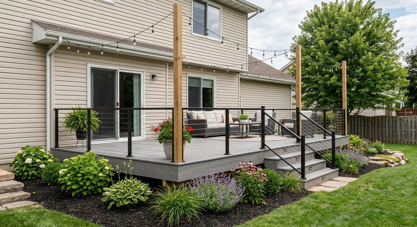 Deck replacement — after
