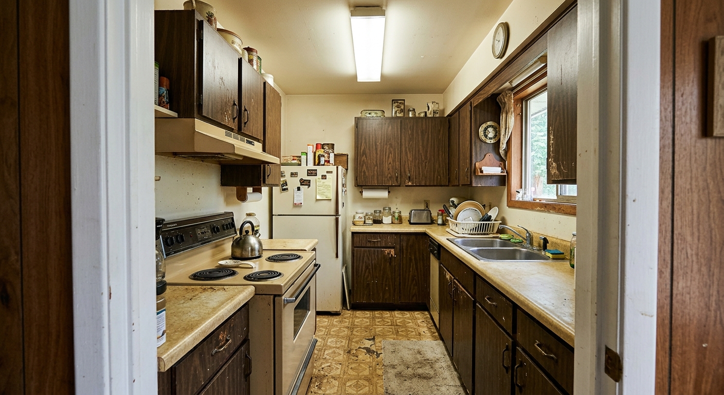 Home renovation — before